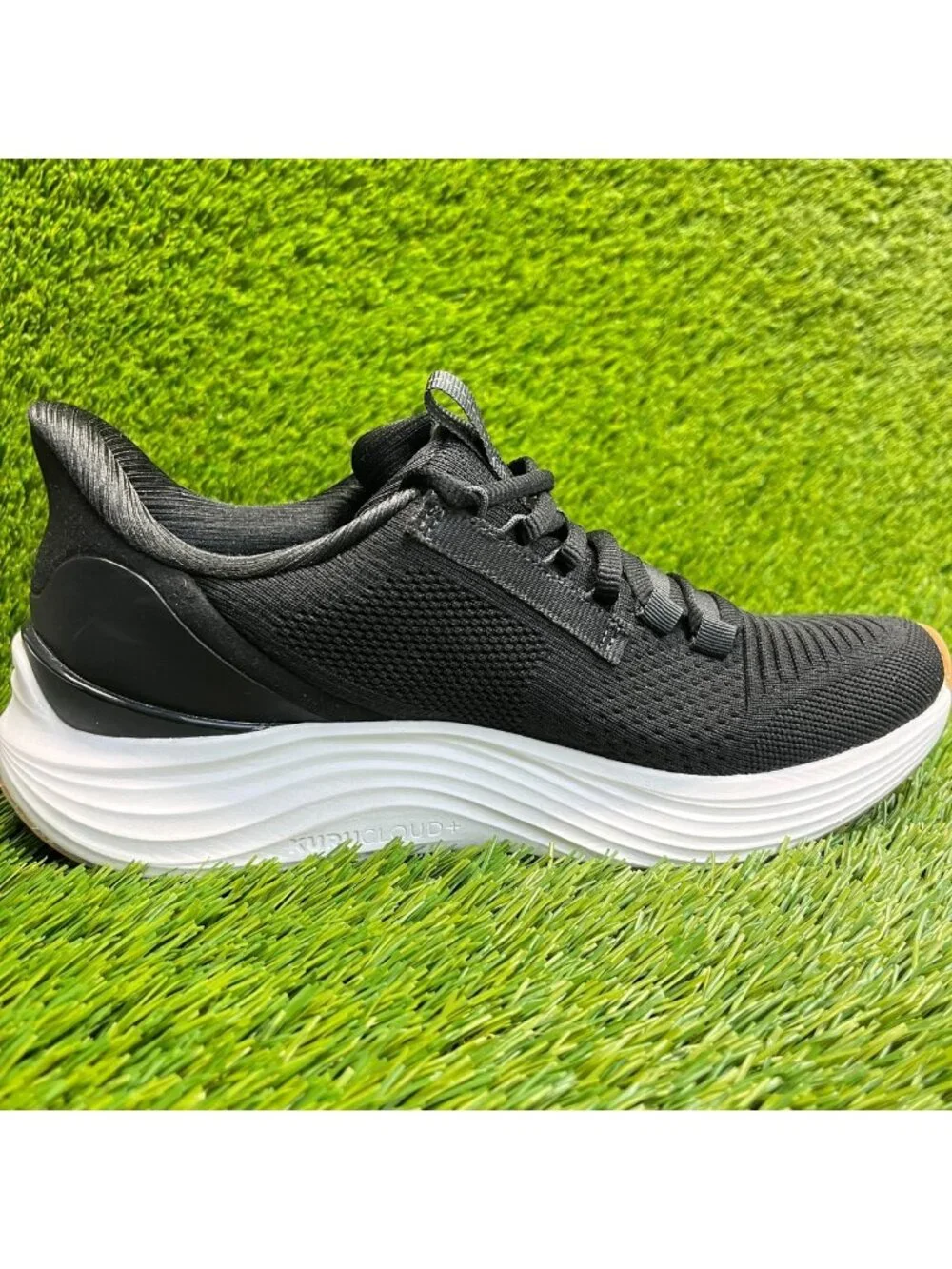 Kuru Atom 2 Womens Size 8.5 Black White Athletic Running Walking Shoes Sneakers